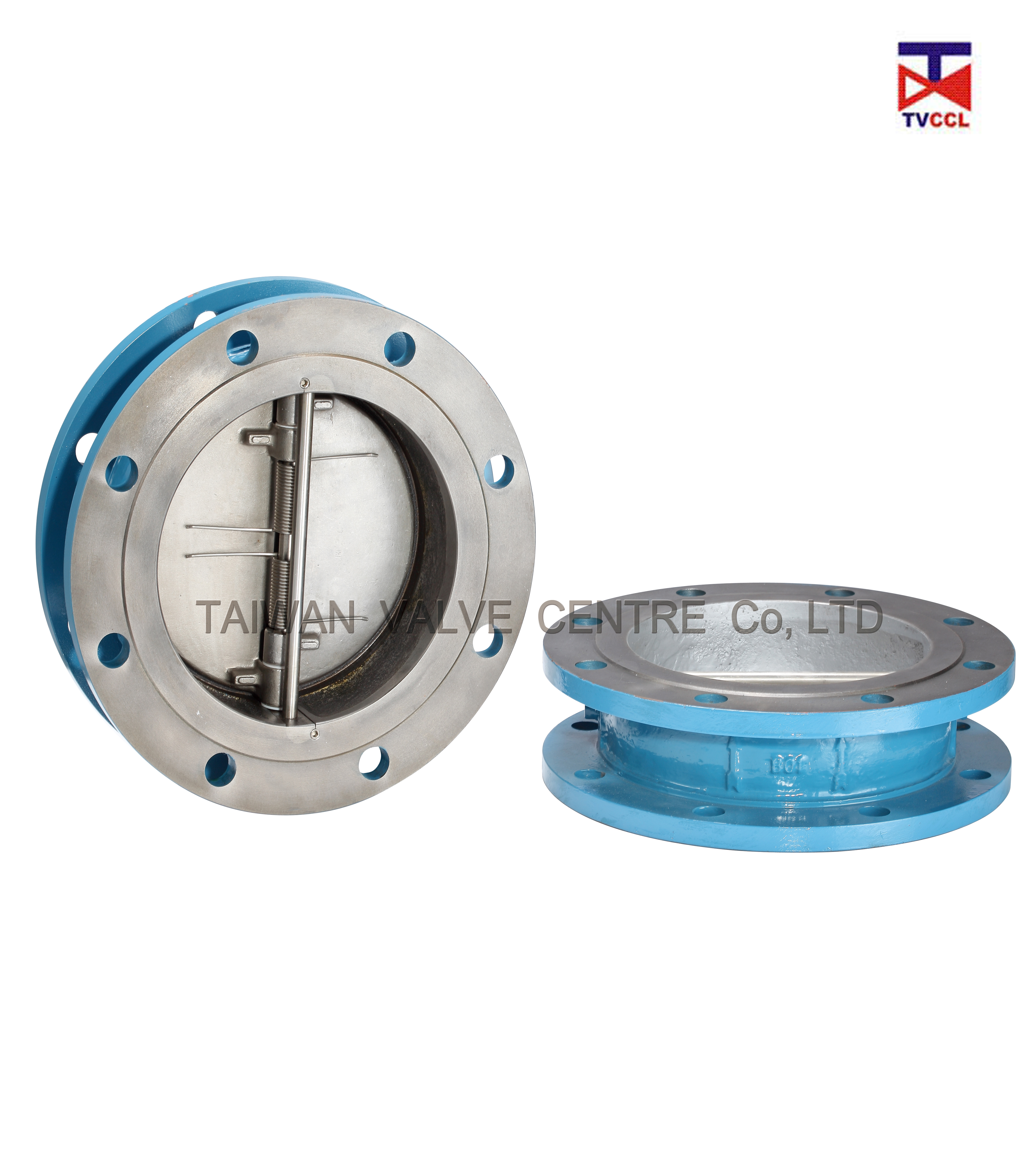 Stainless Steel Dual Plate Flange Type Check Valve Dual Plate Check