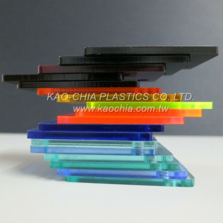 Kolor arkusza akrylowego odlewanego - Blacha akrylowa odlewana - kolor