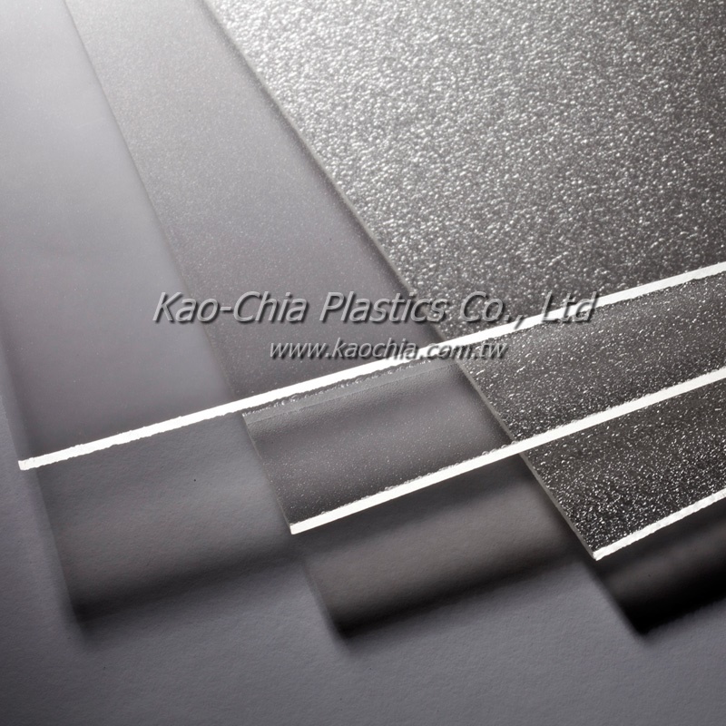 Extrusion Acrylic Patterned Sheet KaoChia green products (GPPS Sheet