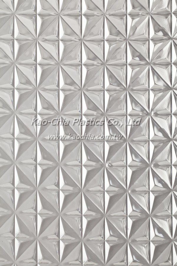 GPPS Patterned Sheet Transparent | Kao-Chia green products (GPPS Sheet ...