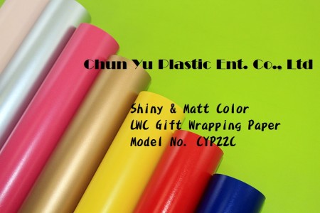 Solid Color LWC Gift Wrapping Paper