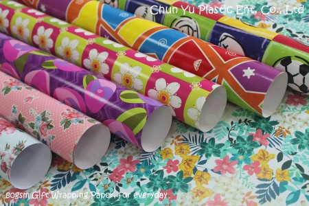 Supplier of Premium Quality Gift Wrapping Paper - Chun Yu Plastic  Enterprise Co., Ltd.