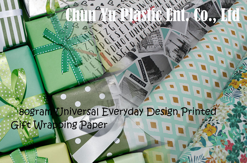 All Occasion Everyday Design Gift Wrapping Paper Chun Yu