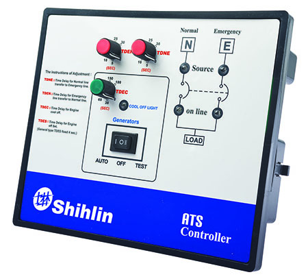 Shihlin Electricएमसीसीबी प्रकार एटीएस के लिए एटीएस डिस्क नियंत्रक