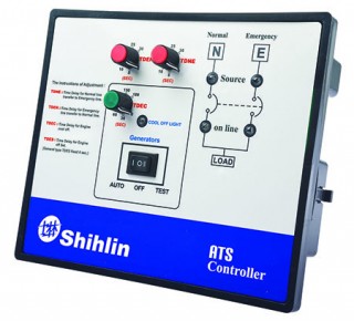 Controlador de disco ATS con interruptor de transferencia automática - Shihlin Electric Controlador de disco ATS para MCCB tipo ATS