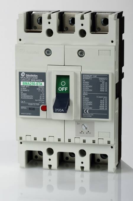 Molded Case Circuit Breaker - Shihlin Electric Molded Case Circuit Breaker BMA250