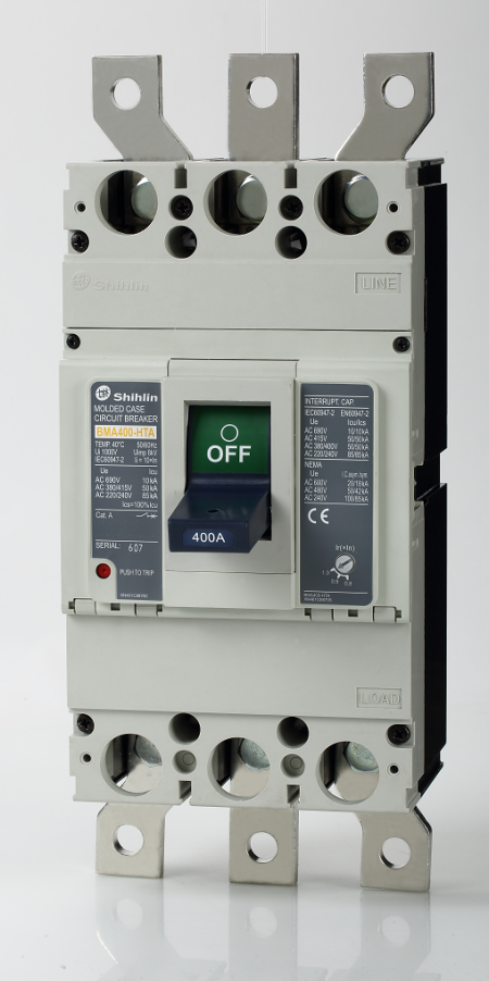 Interruptor de caja moldeada - Shihlin Electric Disyuntor de caja moldeada BMA400