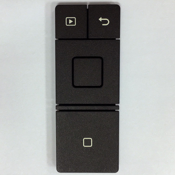 Plastic Rubber keypad - Plastic + Silicone Rubber Keypad