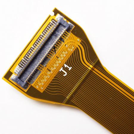 SMT Flexible Printed Circuit - Double sided FPC, gold flash