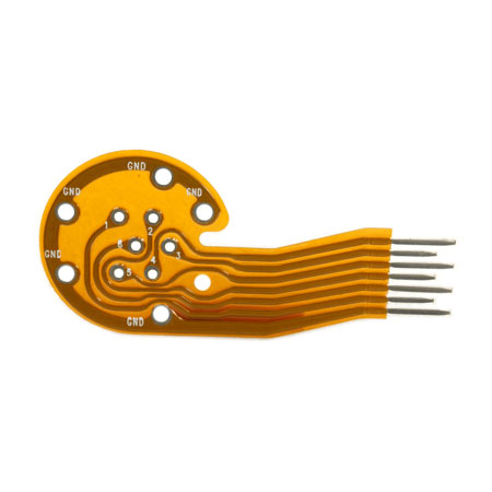 Circuit imprimé flexible en cuivre pur de 0,2 mm