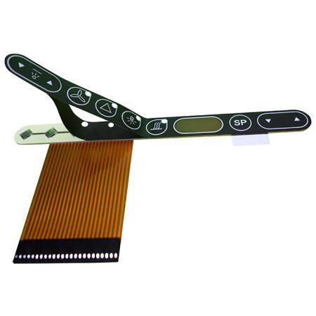 Circuitos impresos flexible ensamblado
Frentes de policarbonato - Doble cara
Circuitos impresos flexible. Ensamblado con componentes.