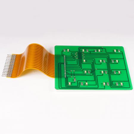 印刷電路板結合軟性銅箔線路 - 印刷電路板結合軟性銅箔線路