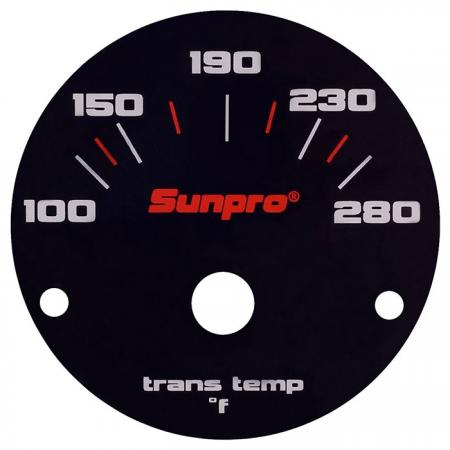 Plaque signalétique de l'échelle de température - Plaque signalétique en métal avec numéro d'impression et logo sur le dessus.