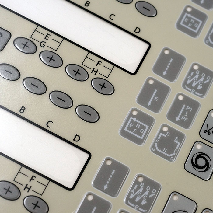 Various types of embossing - Graphic overlay, Overlay, Front foils ...