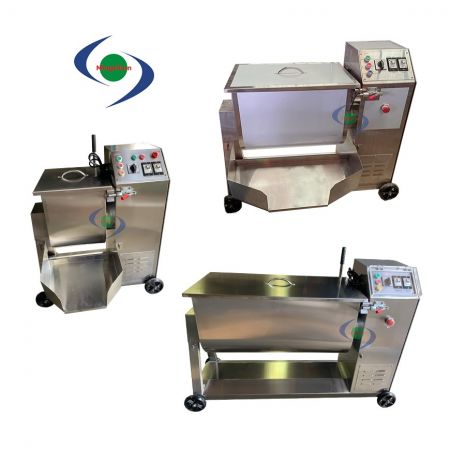 Stainless Steel Industrial Mixer (1HP 2HP, AC DC 110V, 220V, 380V) - Food mixer machine is an ideal equipment in the meat-processing.
