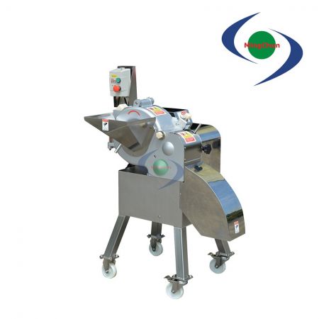 High Speed Vegetable Fruit Dicing Machine AC 220V 380V 1HP - High-speed dicer machine can be widely used as a stand-alone machine.