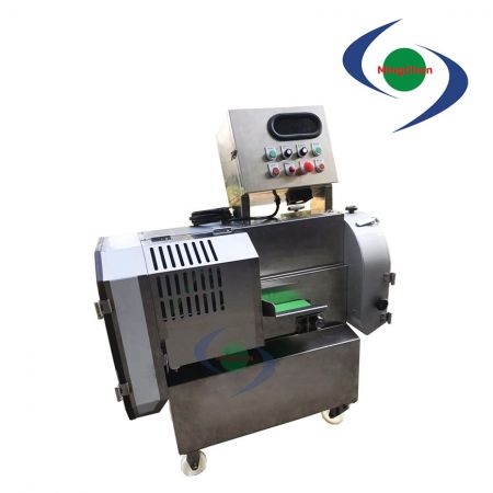 Removable Belt Conveyor Vegetable Cutting Machine (1HP 1/2HP 1/4HP, AC 220V) - It can process the ingredients into sliced, shredded, diced (square).