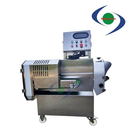 Belt Removable Cutter Machine for Vegetable and Fruit - Can process the ingredients into sliced, shredded, diced (square).