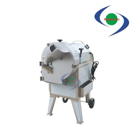 Rhizome Root Vegetable Fruit Cutter Machine DC 110V 220V 1HP - Rhizome cutter machine is able to cut wide range of sizes, change the tool size as needed.