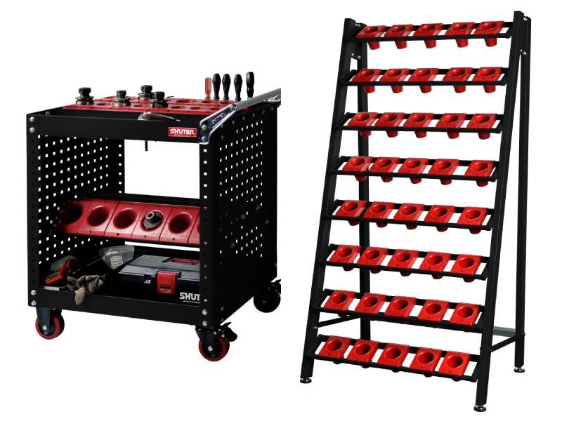 Great solution for CNC tool cart, CNC tool rack and CNC tool cabinet