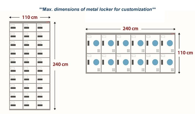 Customized metal cabinet