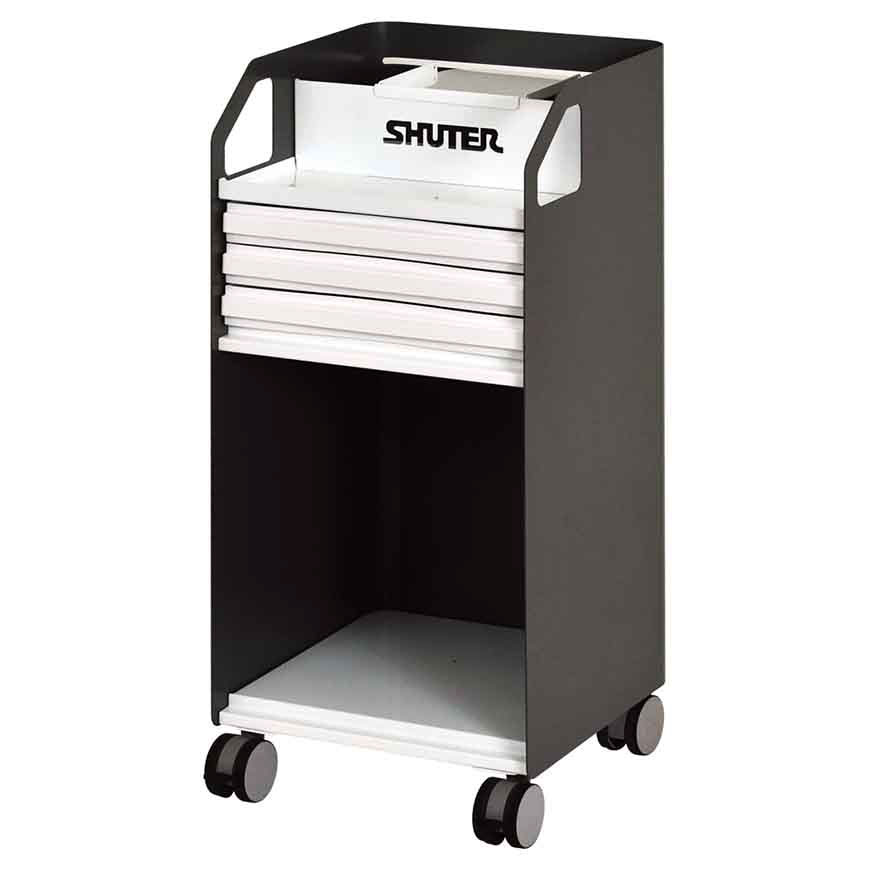 Metal Mobile Under Desk Filing Cabinet Office Storage With Casters 3 Drawers Tool Workspace Storage Solutions Shuter