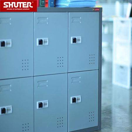 SHUTER Steel low cabinet