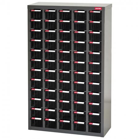 Antistatic ESD Metal Storage Tool Cabinet for Electronic Devices - 60 Drawers in 5 Columns - SHUTER offers you the perfect solution to your antistatic storage needs with its range of sturdy ESD drawer cabinets.