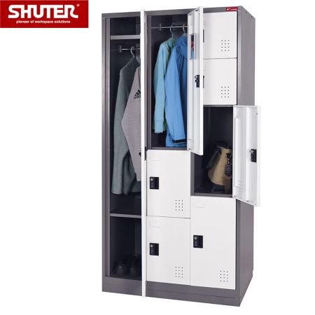 SHUTER metal storage locker for organization