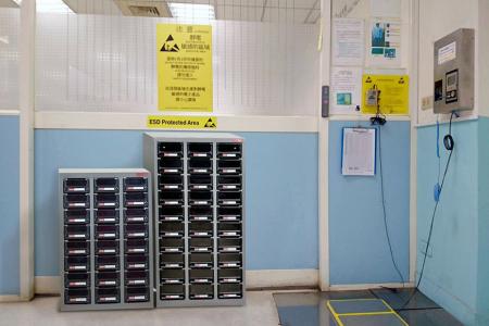 Antistatic Parts Cabinet - Perfect for creating highly organized and bespoke industrial ESD storage.