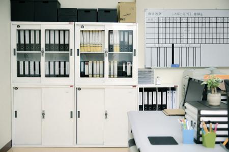Tủ tài liệu có thể khóa với cửa thép hoặc cửa kính - Kho lưu trữ văn phòng bằng thép có thể khóa, Tủ tài liệu bằng thép, Tủ tài liệu văn phòng bằng thép