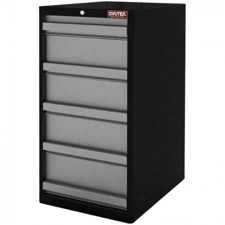 Heavy Duty Metal Tool Cabinet - 100cm Height with 5 Drawers for Industrial Environments - Best suited to industrial use, but also right at home in a small garage.