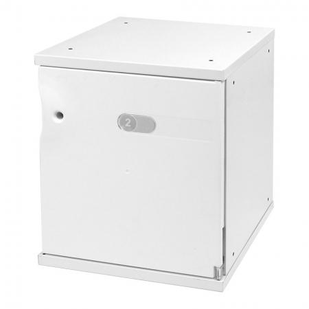 Flat-Packable Single Office Storage Cabinet