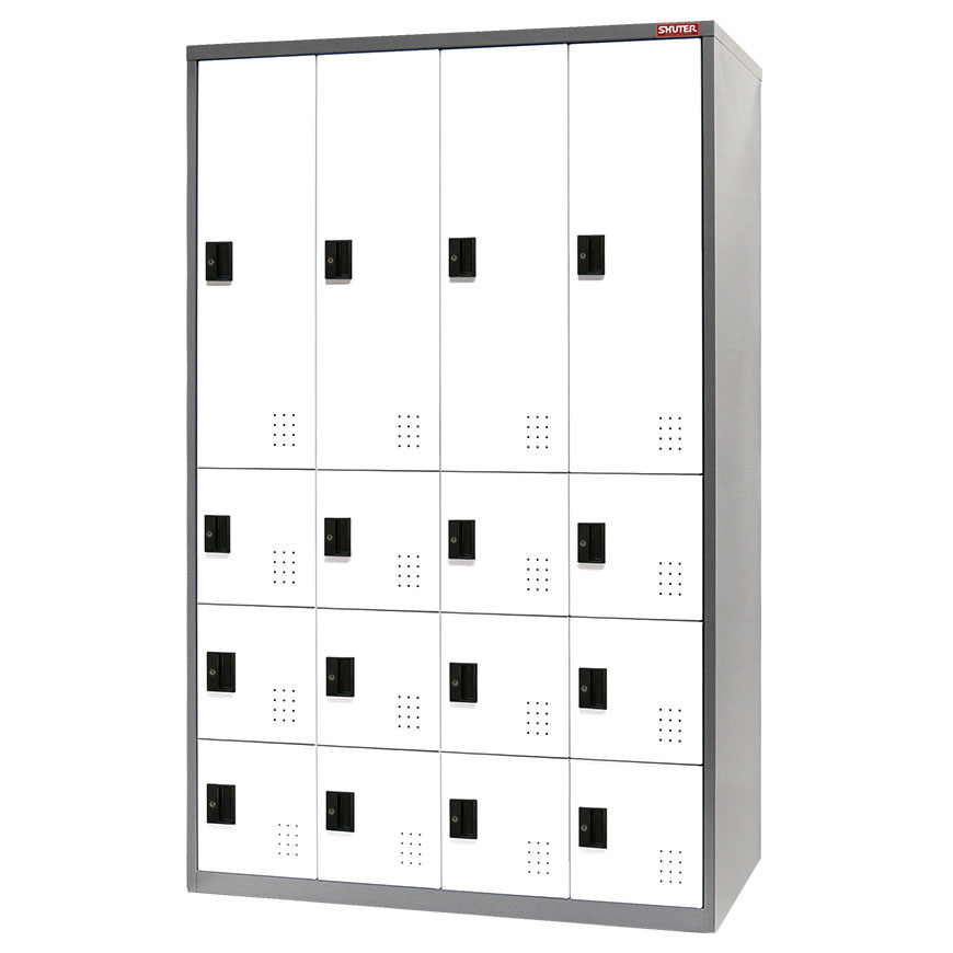 Metal Mixed Locker for Secure Storage 16 Doors in 4 Columns Tool
