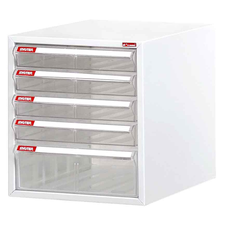 Desktop Filing 4 Pieces A4 Size Shallow Drawers, 1 Piece A4