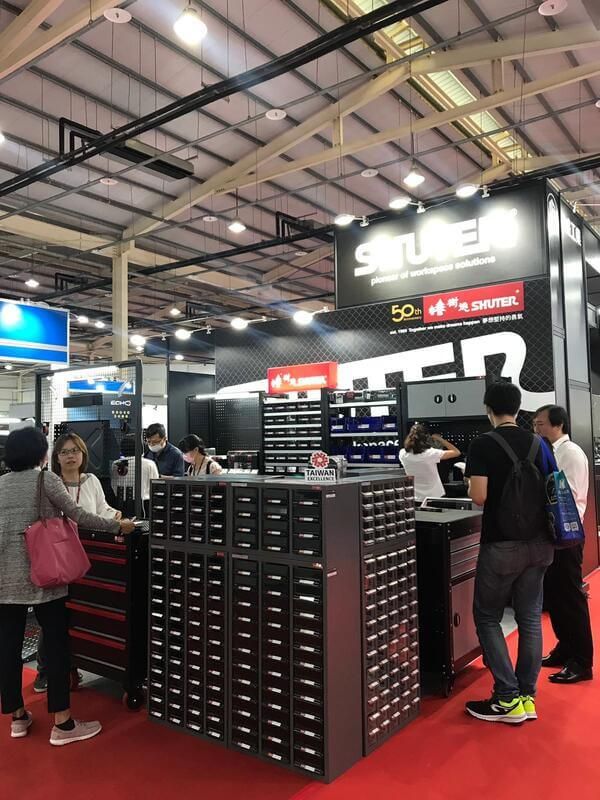 SHUTER in Taiwan Hardware Show 2020 Tool Box & Tool Cart Storage