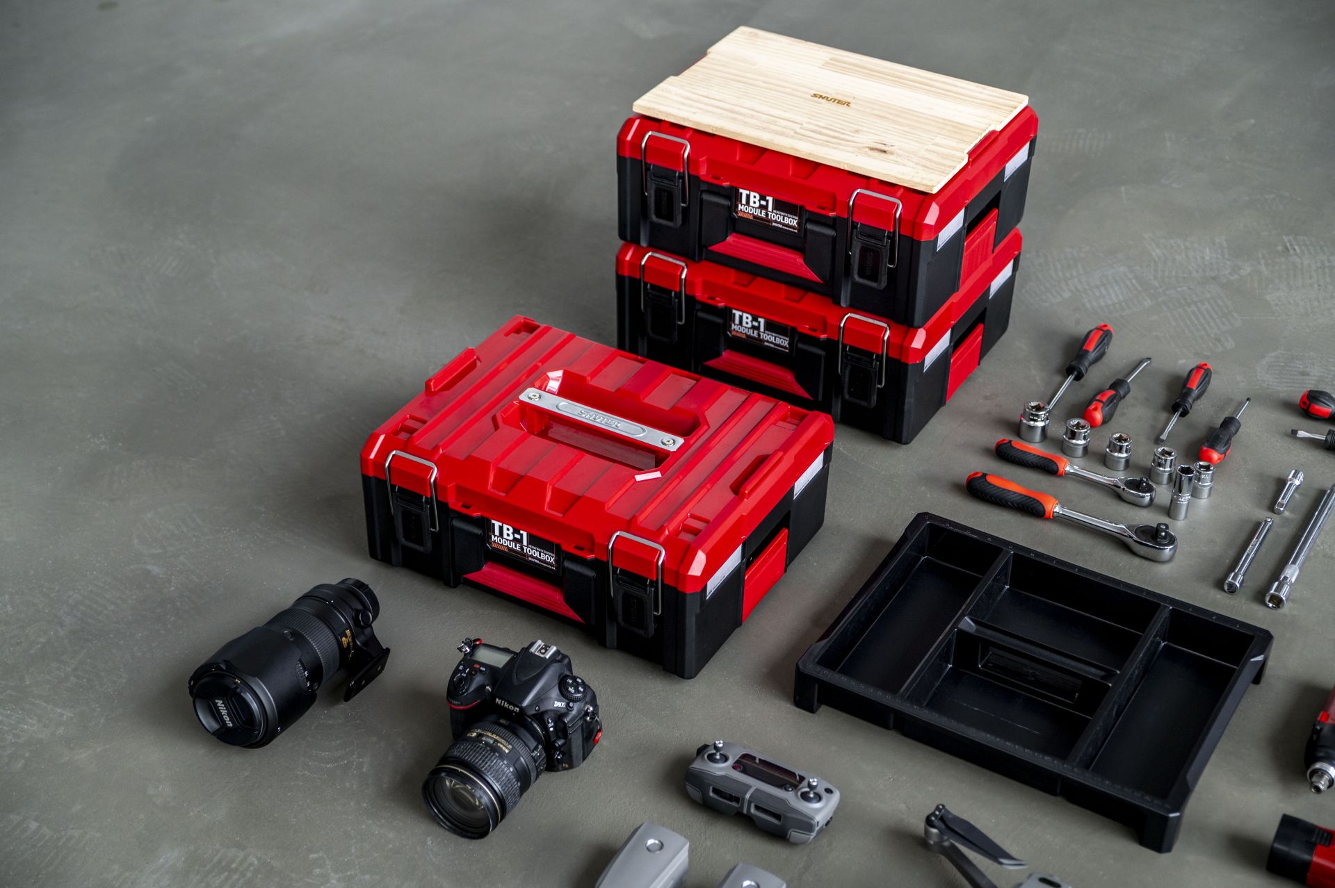 SHUTER all new stackable toolbox TB-1 is proudly launched in September ...