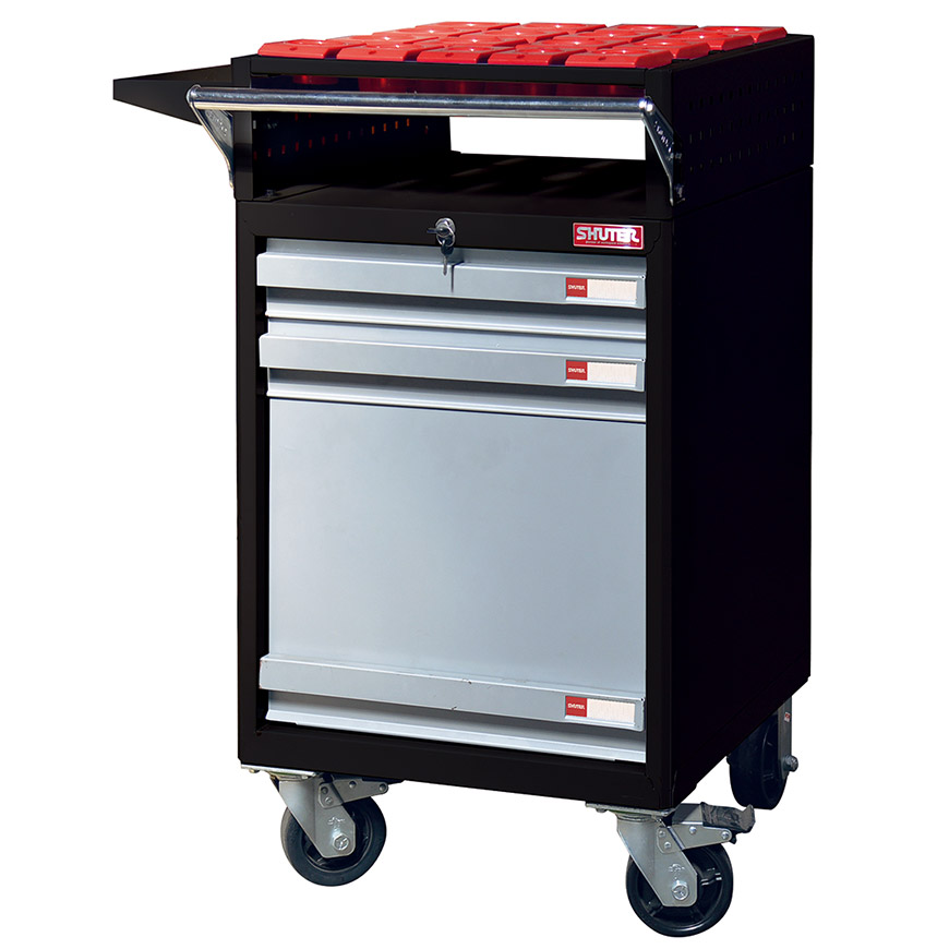 Carro de almacenamiento de herramientas CNC con 4 portaherramientas de