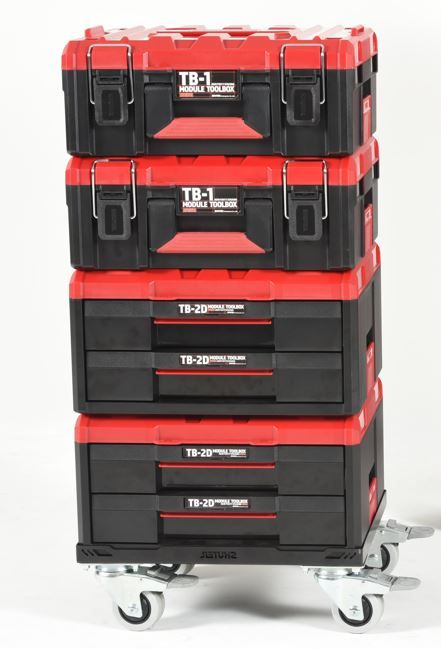 12L Stackable Tool Box with 2 drawers - 12L Stackable Tool Box with 2 ...