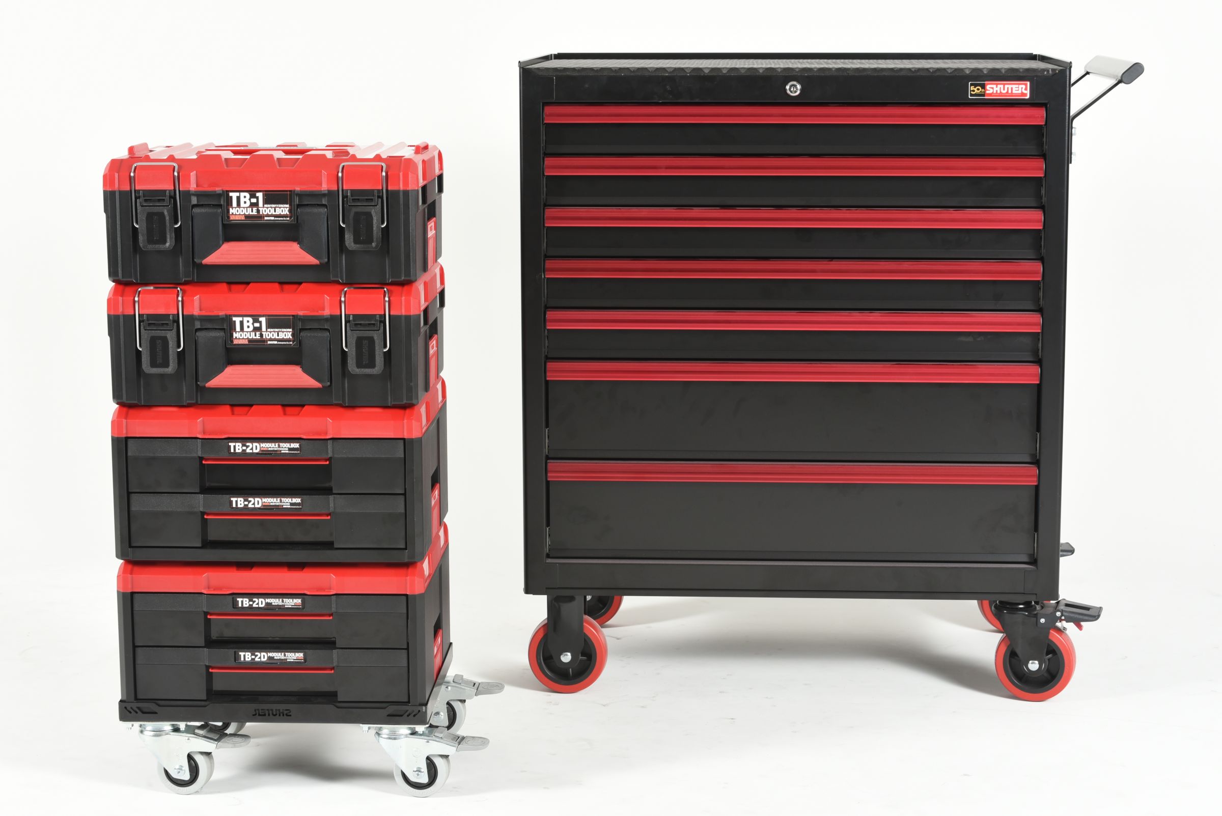 12L Stackable Tool Box with 2 drawers 12L Stackable Tool Box with 2