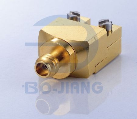 1.0mm JACK End Launch Connector - 1.0mm Jack solderless Edge Launch for PCB, DC TO 110GHz