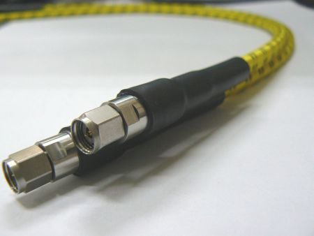 2.4mm Mircowave/RF coaxial series phase and amplitude stable cable assemblies - 2.4mm precision RF coaxial match cable