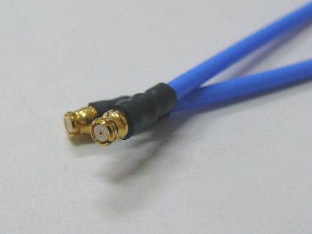 SMP Microwave/RF coaxial series phase and amplitude stable cable assemblies - SMP precision RF coaxial match cable