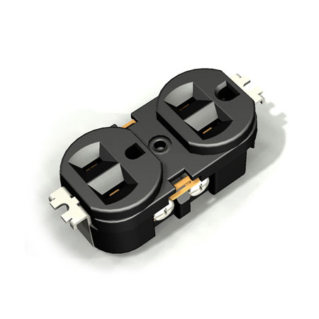 15a Nema 5 15 Suministro De Receptaculo Duplex De Pared Diseno