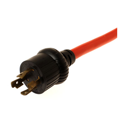 20A NEMA L14-20P Twist Lock Plug (Molding) - Locking Plug Photo