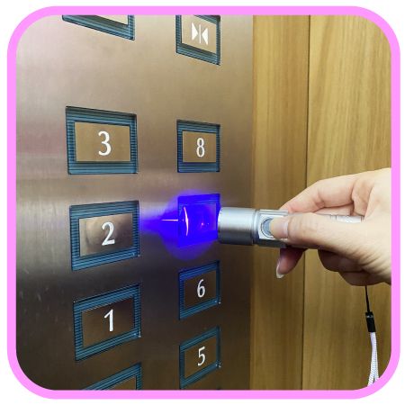 Elevator Button Disinfection