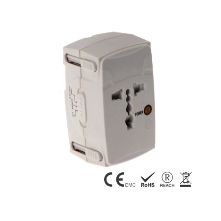 Universal adapter built-in 4 different plugs - Travel Adapter