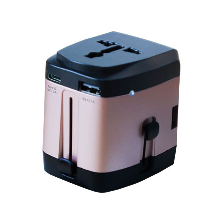 Type C Universal Travel Charger - Rose Golden