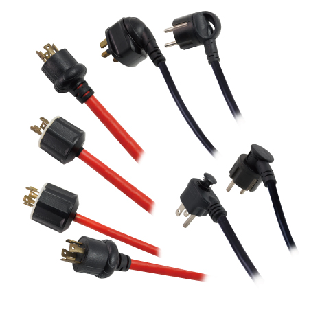 Juego de cables de alimentación de CA (enchufe y conector) - Tipos de enchufes de alimentación de CA