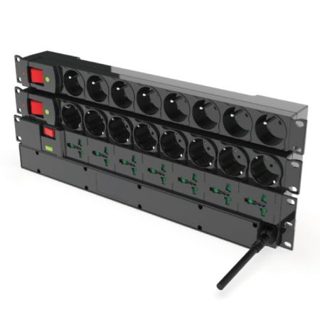 Europe & Others - Rack Mount Power Strip